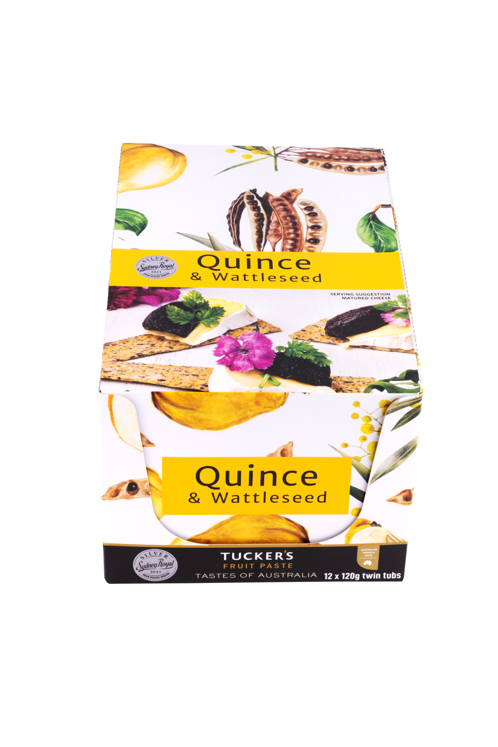 Tastes of Australia Quince & Wattleseed Fruit Paste 12 x 120g - Image 4