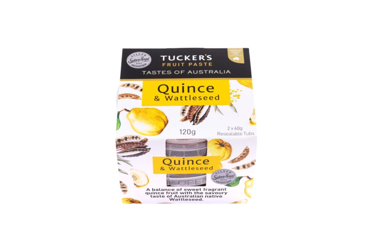 Tastes of Australia Quince & Wattleseed Fruit Paste  12 x 120g