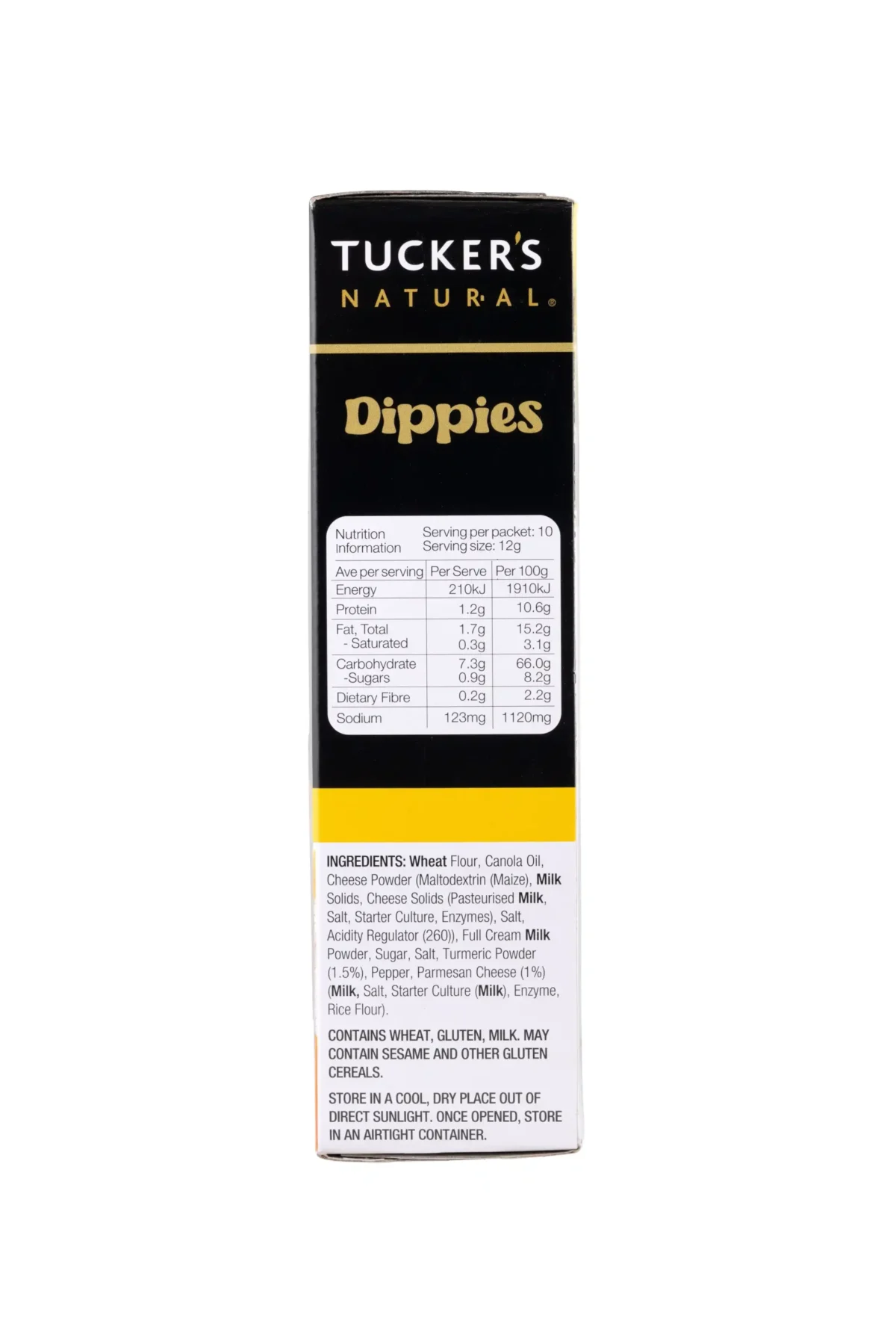 Dippies Turmeric & Parmesan 5 x 120g - Image 3