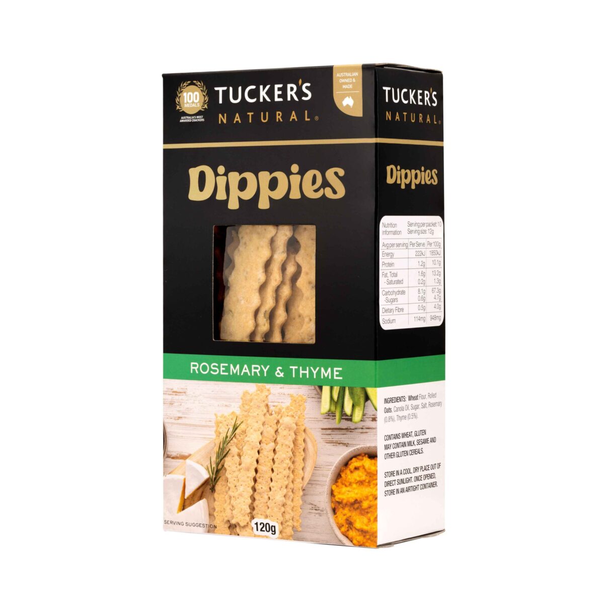 Dippies Rosemary & Thyme 5 x 100g - Image 2