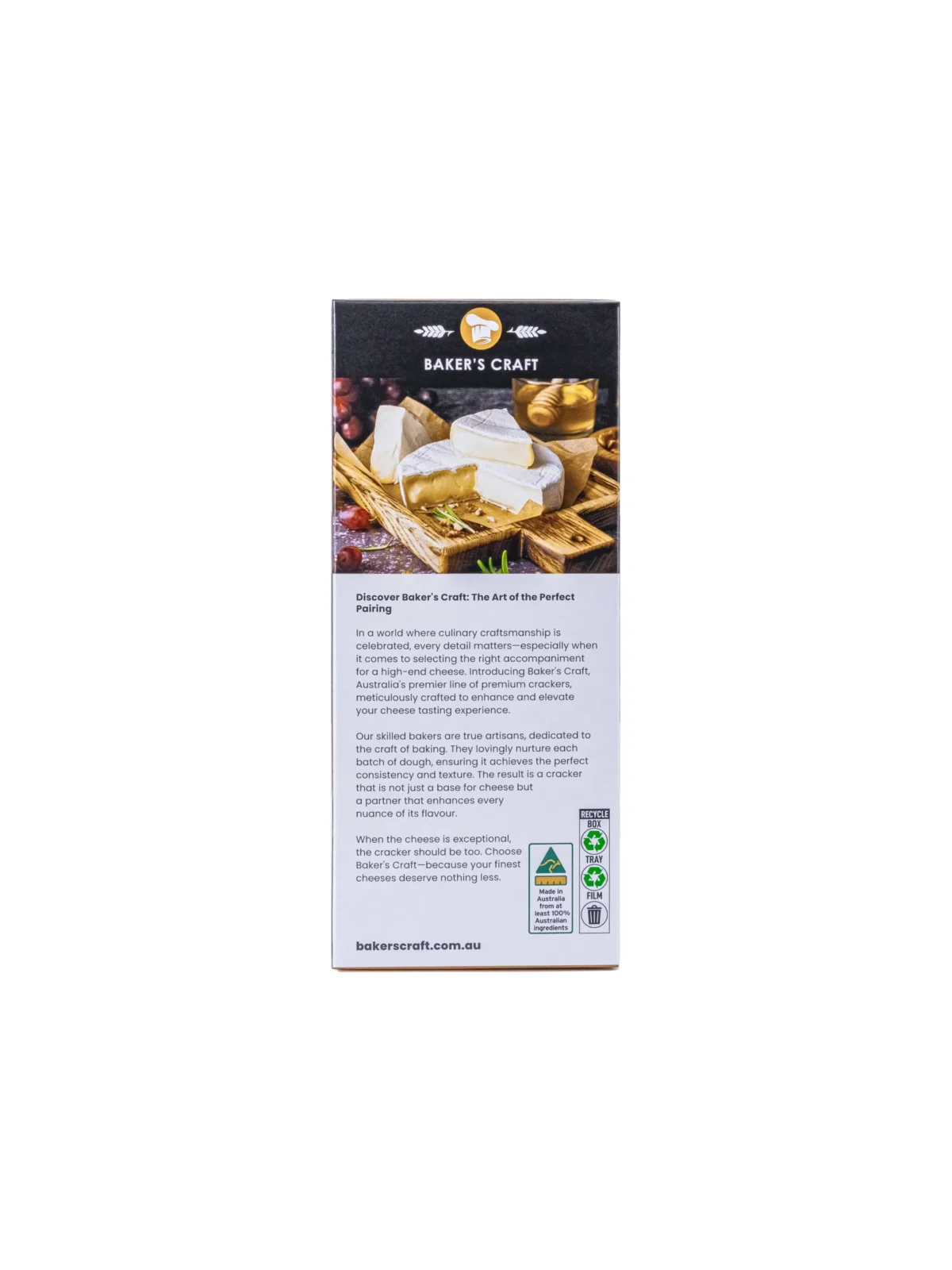 BAKER’S CRAFT Original Sourdough Cracker 5 x 100g - Image 3