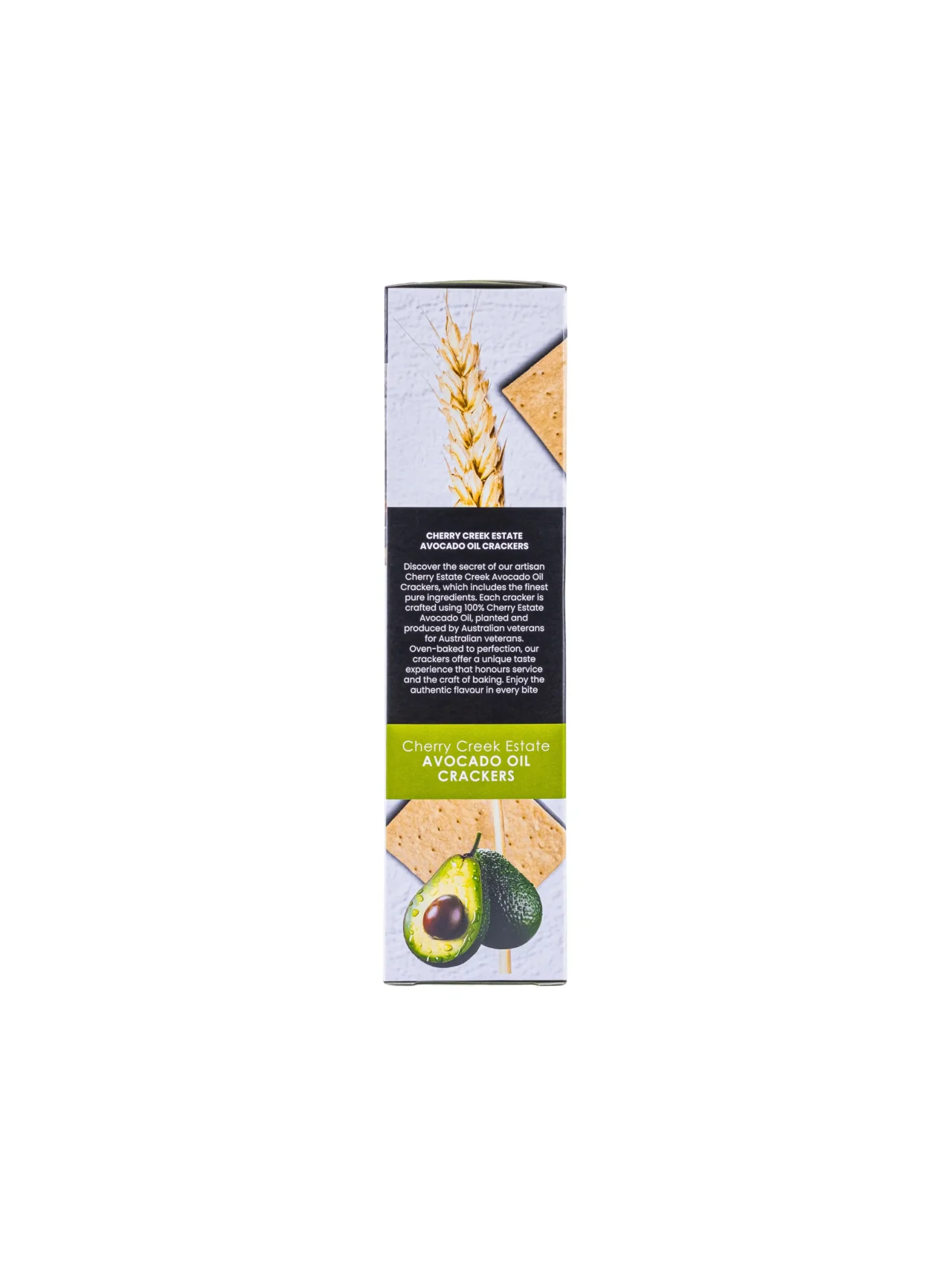 BAKER’s CRAFT Cherry Creek Estate Avocado Oil Crackers 5 x 100g - Image 3